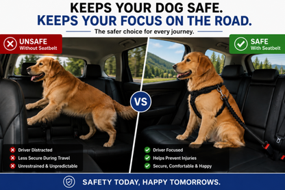 Dog Car Seat Belt – Safe & Secure Travel